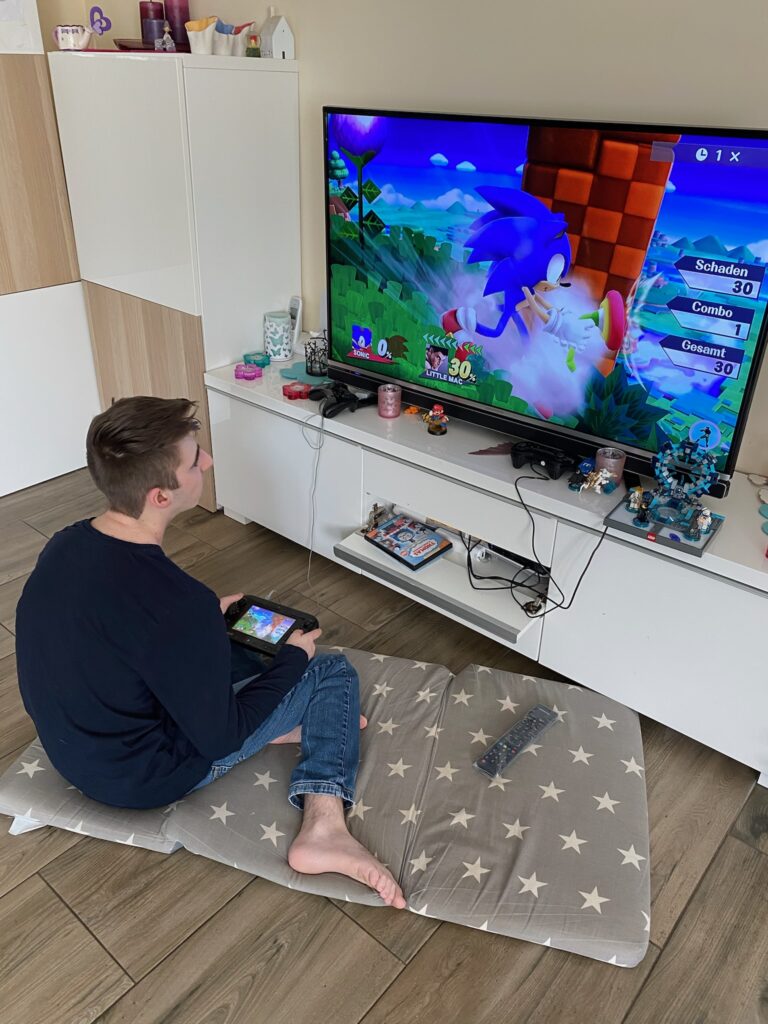 PATMAN beim Sonic spielen